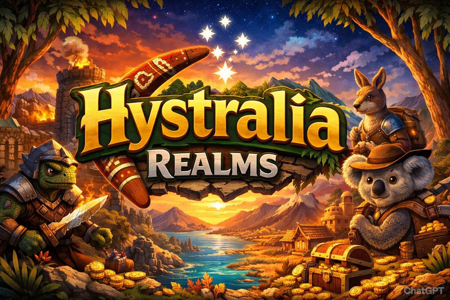 Hystralia Realms screenshot 1
