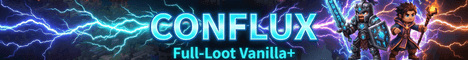 Conflux: Full-loot Vanilla+ banner