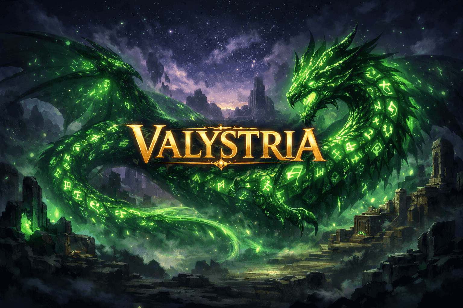 Valystria banner