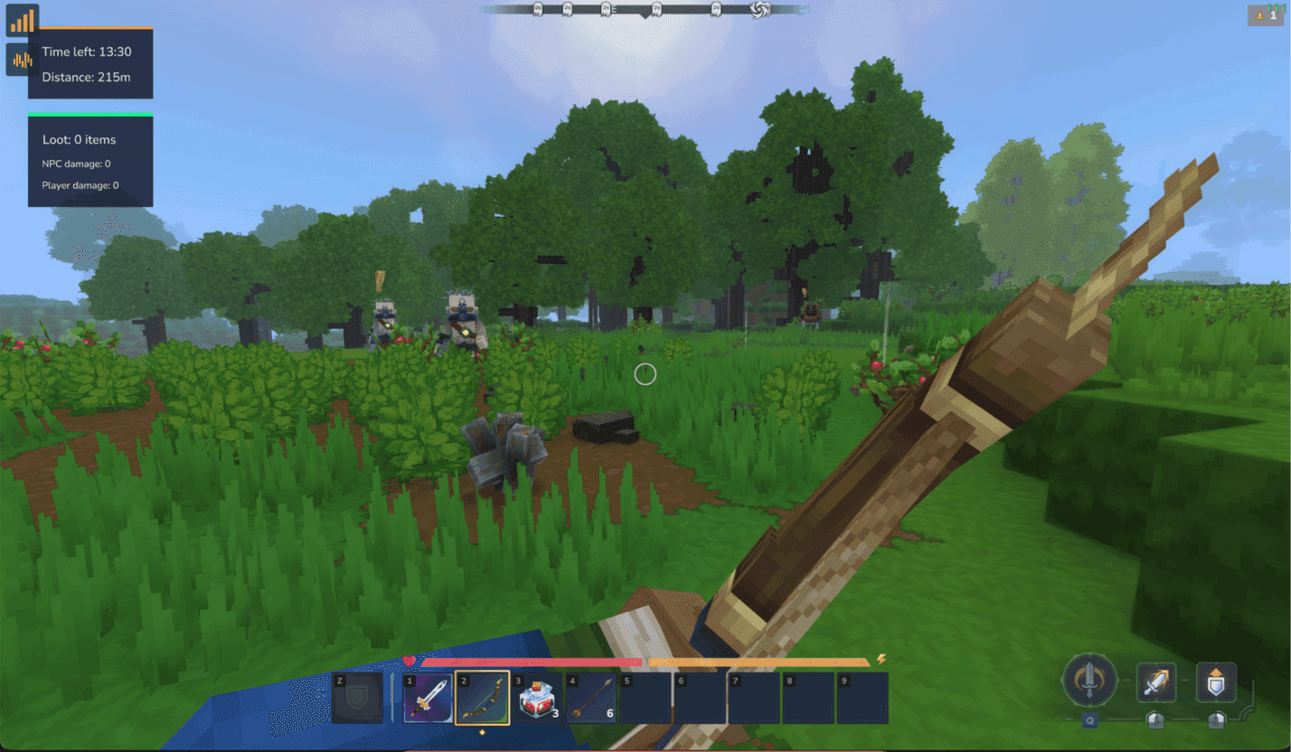 Looting ore from the outlanders