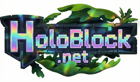 HoloBlock = Survival + Economy + Claims logo