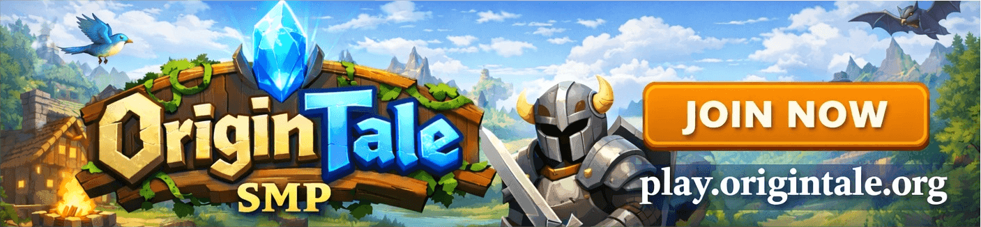 OriginTale SMP banner