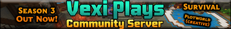 Vexi Play's Community Server banner