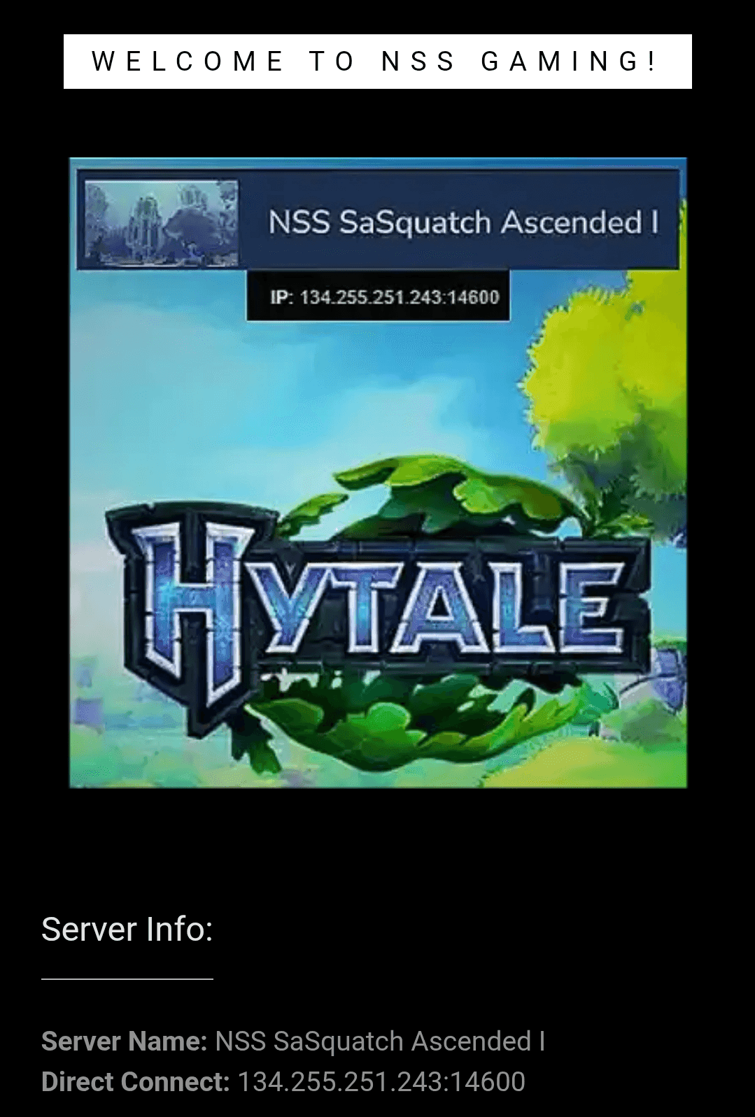 NSS SaSquatch Ascended I banner