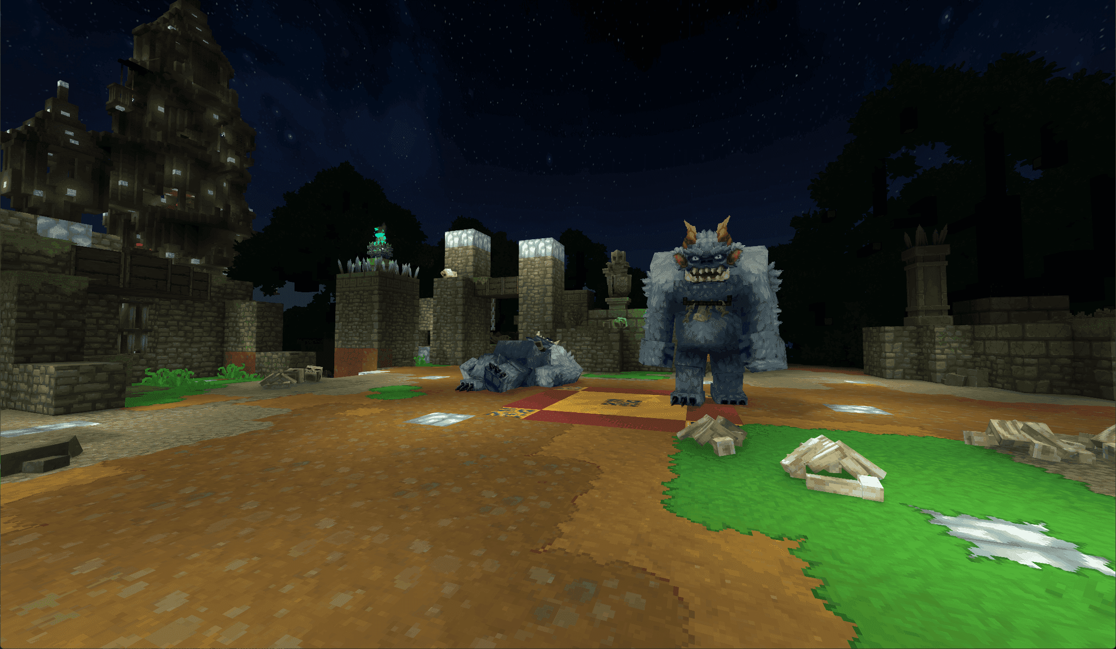 Yeti KOTH (a good source of leather!)