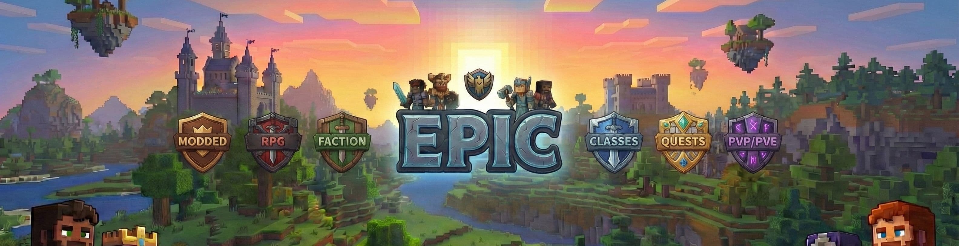 Epic Faction Server banner