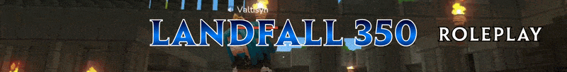 Landfall 350 banner