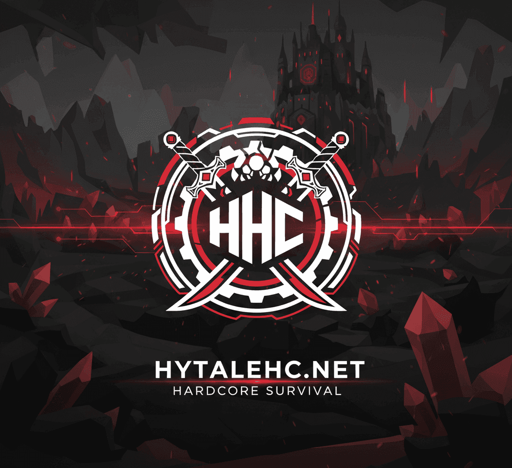 Hytalehc.net <--- Website! Hytale hardcore and buildbattle server with own plugin banner