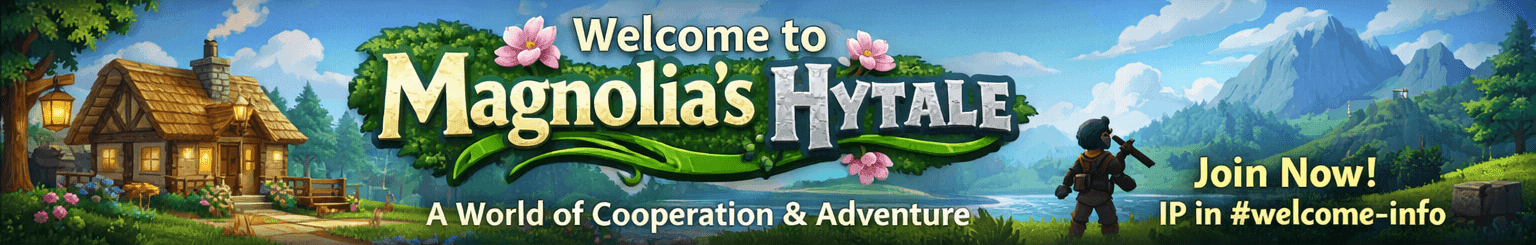 🌸 Magnolia’s Hytale | A Hytale Adventure Server banner